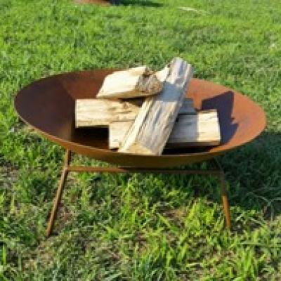 Round Fire Pit 