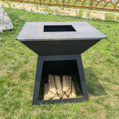 Fire Pit with Grill