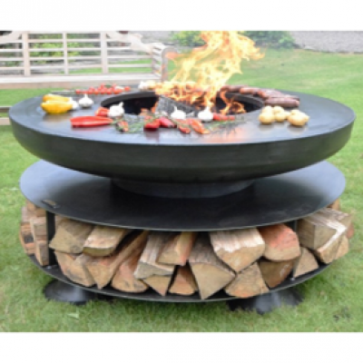 Fire Pit with Grill